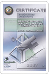 Euroricambi Certificate Authorized Dealership 2007